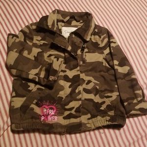 Baby Girl Camo Jacket